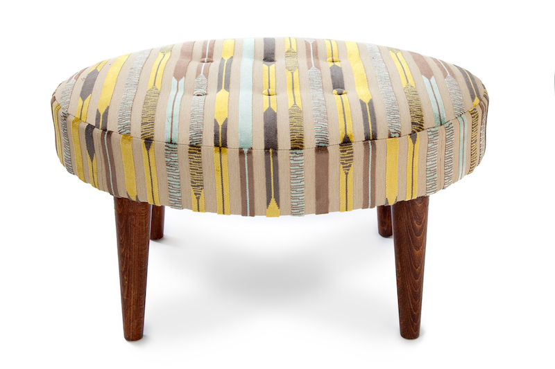 Bespoke Footstool Co Geometric Oval