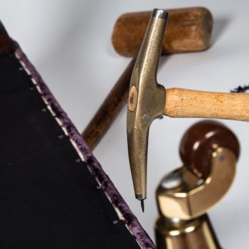 traditional upholstery tacking